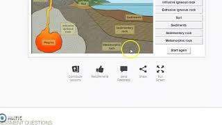 Rock Cycle Gizmo Quiz