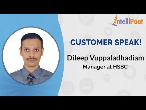 Intellipaat Review- Customer Speak! | Dileep Vuppaladhadiam | Big Data & Hadoop Training