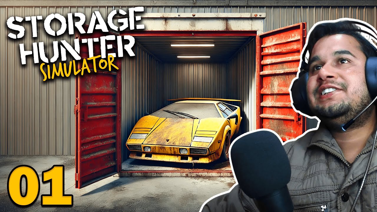 MY FIRST DAY IN STORAGE WARS | Storage Hunter Simulator #1
