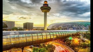 Changi Airport Singapore 🇸🇬 | World's Best Airport Tour 2025 🏆🌸 Jewel, Rain Vortex & More!