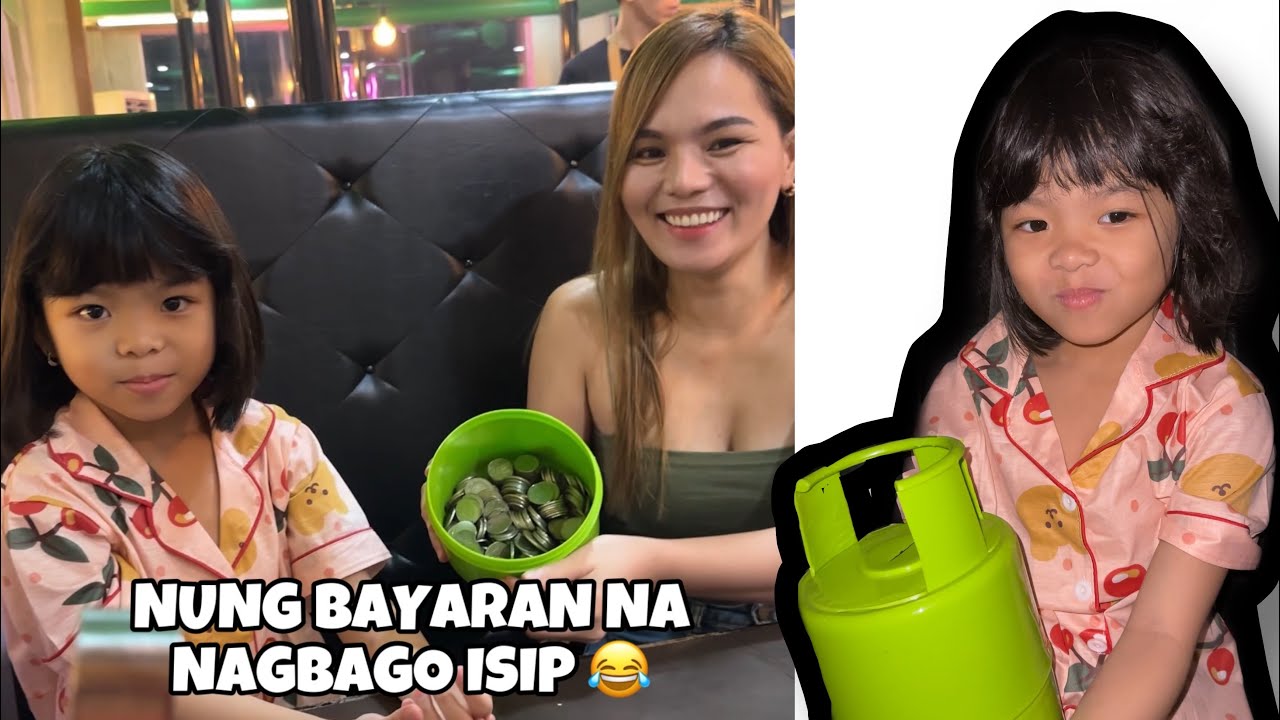 BINUKSAN NI BEBE ALKANSYA NYA PARA MANLIBRE | MISS GINBILOG