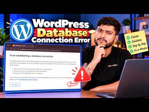 How to Fix WordPress Database Connection Error