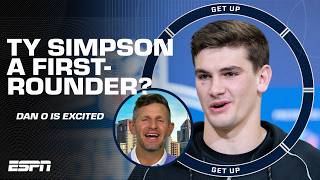Dan Orlovsky is ELATED that he's got the crew ON HIS SIDE about Ty Simpson 🔥 | Get Up