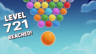 🔥 Bubble Shooter Classic Pop 🟢 Level 721 – Step-by-Step Guide to Victory 🎯 Bubble Shooter Game Play screenshot 4