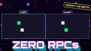 Godot 4.8 Multiplayer Sync: Two Nodes, Zero RPCs