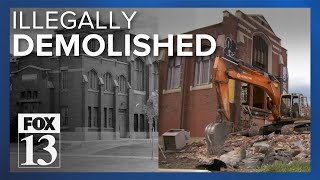 Wrongful demolition of historic building sparks outrage in Salt Lake City