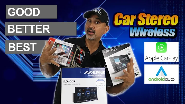 Good Better Best. Double Din Car Stereo Headunit w Wireless Andriod Auto and Wireless Apple CarPlay
