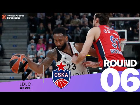 Okobo pushes ASVEL to big win! | Round 6, Highlights | Turkish Airlines EuroLeague