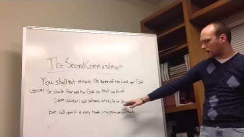 The 2nd Commandment