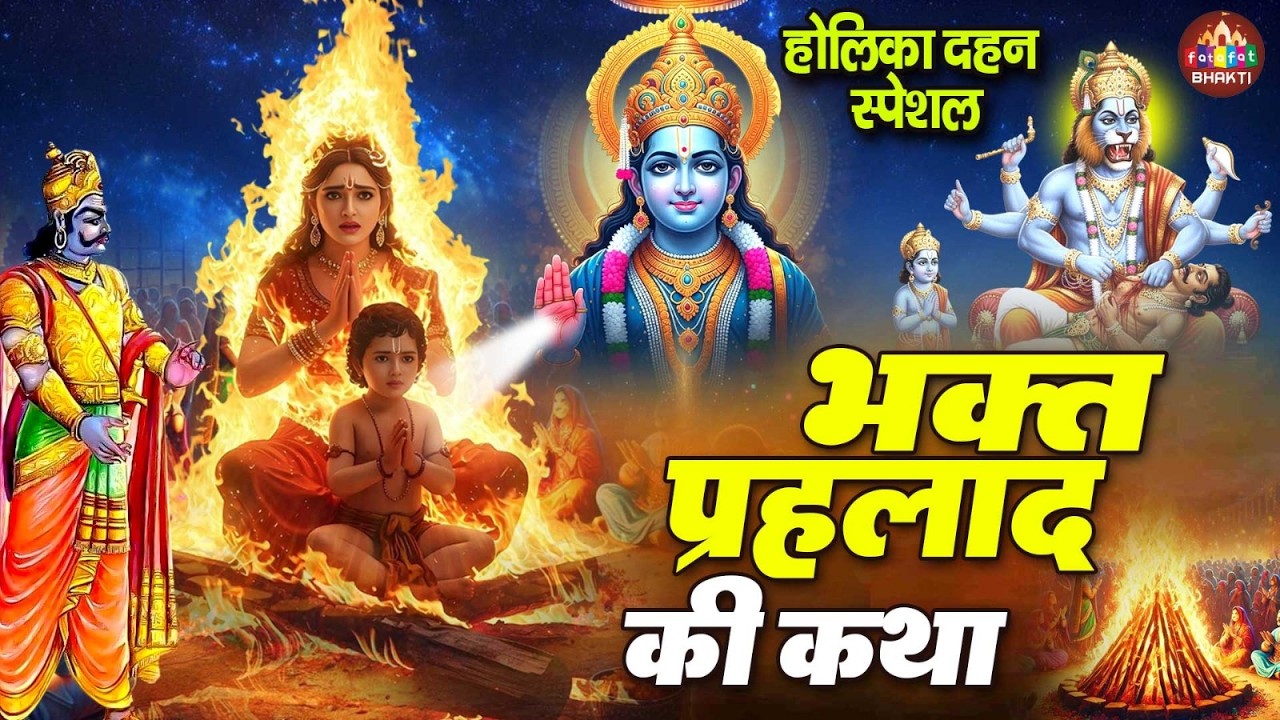 भक्त प्रह्लाद की कथा | Bhakt Prahlad Ki Gatha | हिरण्यकश्यप वध | भगवान नरसिंह अवतार की पौराणिक कहानी