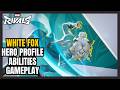 White Fox Hero Profile Abilities Lore and Gameplay | Marvel Rivals | Season 7