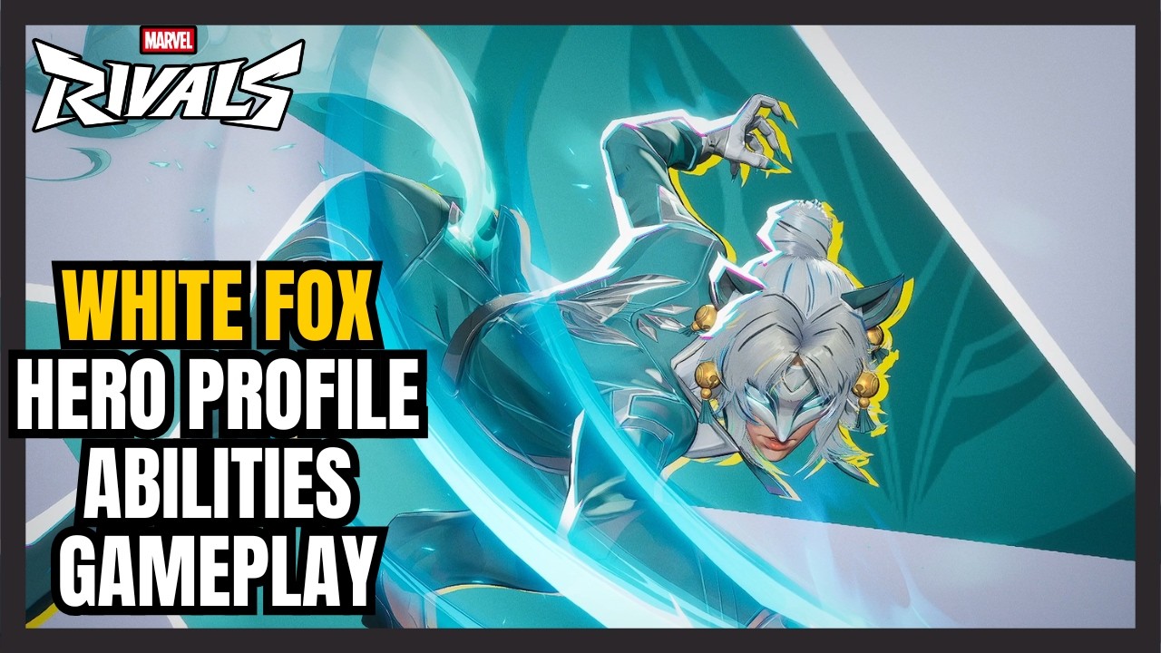 White Fox Hero Profile Abilities Lore and Gameplay | Marvel Rivals ...