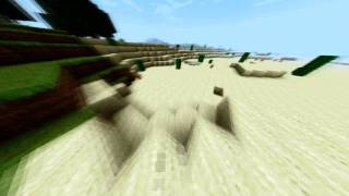 Minecraft Color Correction and Motion Blur Test.