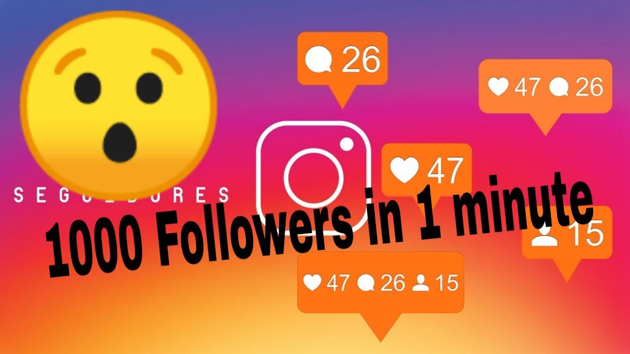 How to get 1000 followers in just 1 minute-Method Explained in hindi ...