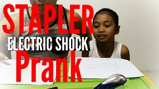 Stapler Electric Shock with Sophia Pretty
