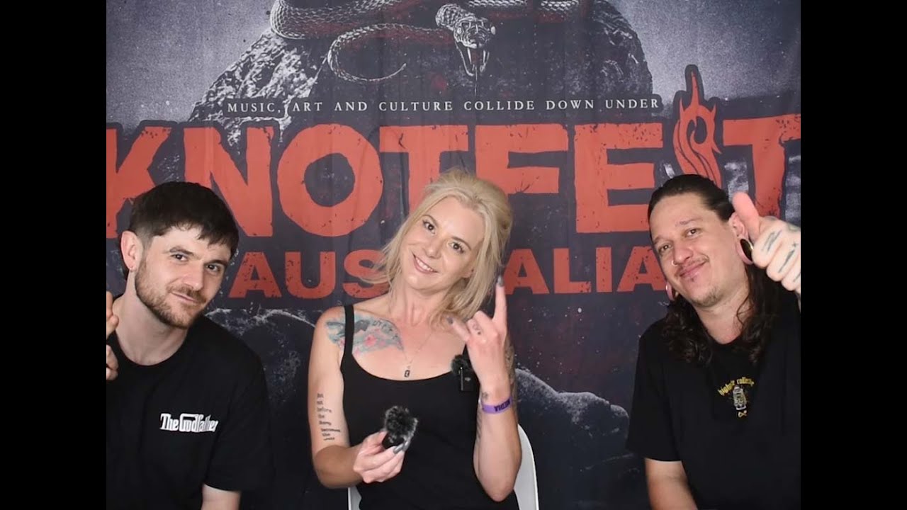 Interview: Jamie Hails & Daniel Furnari of Polaris - Backstage at Knotfest Australia