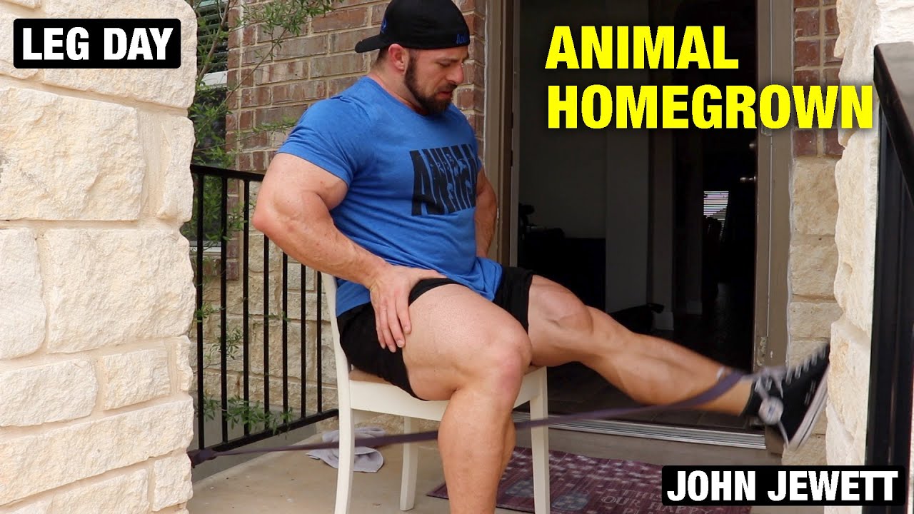 Day 1, Leg Day | Animal Homegrown with John Jewett