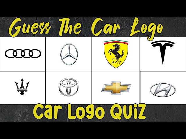 Car Logo Quiz: Guess The Car Brand Based On The Logo!