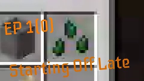 Ep 1 | Starting Off Late | All The Mods 6 - To the sky