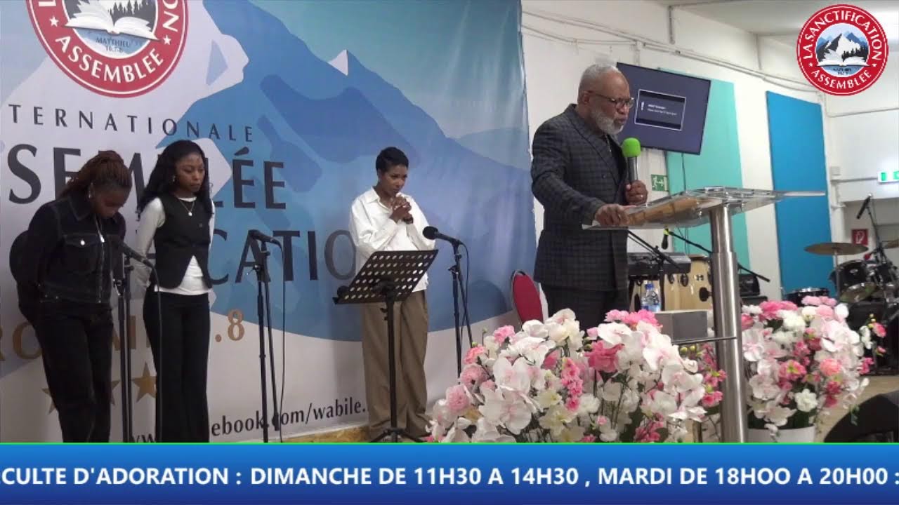 CULTE DE CELEBRATION ET D'ADORATION DIMANCHE 01/03/2026