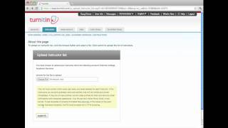 Adding Instructors - Turnitin Administrator Training