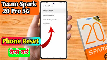 how to reset tecno spark 20 pro | tecno spark 20 pro reset kaise kare