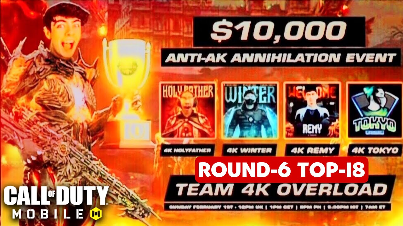 ROUND6 TOP18: $10,000 ANTI-AK ANHILATION FERG TOURNAMENT. CREDIT #HOLYFATHER #4KOVERLOAD