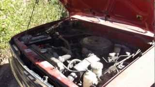 1982 Chevy Luv diesel high idle and no throttle response