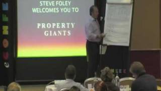Glenn Armstrong Presenting Creative Finance Strategy at Property Giants Event