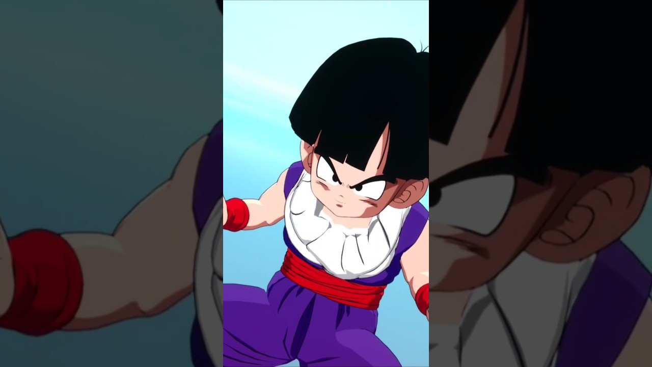 Kid Gohan vs Piccolo (super hero) interaction in Sparking Zero 