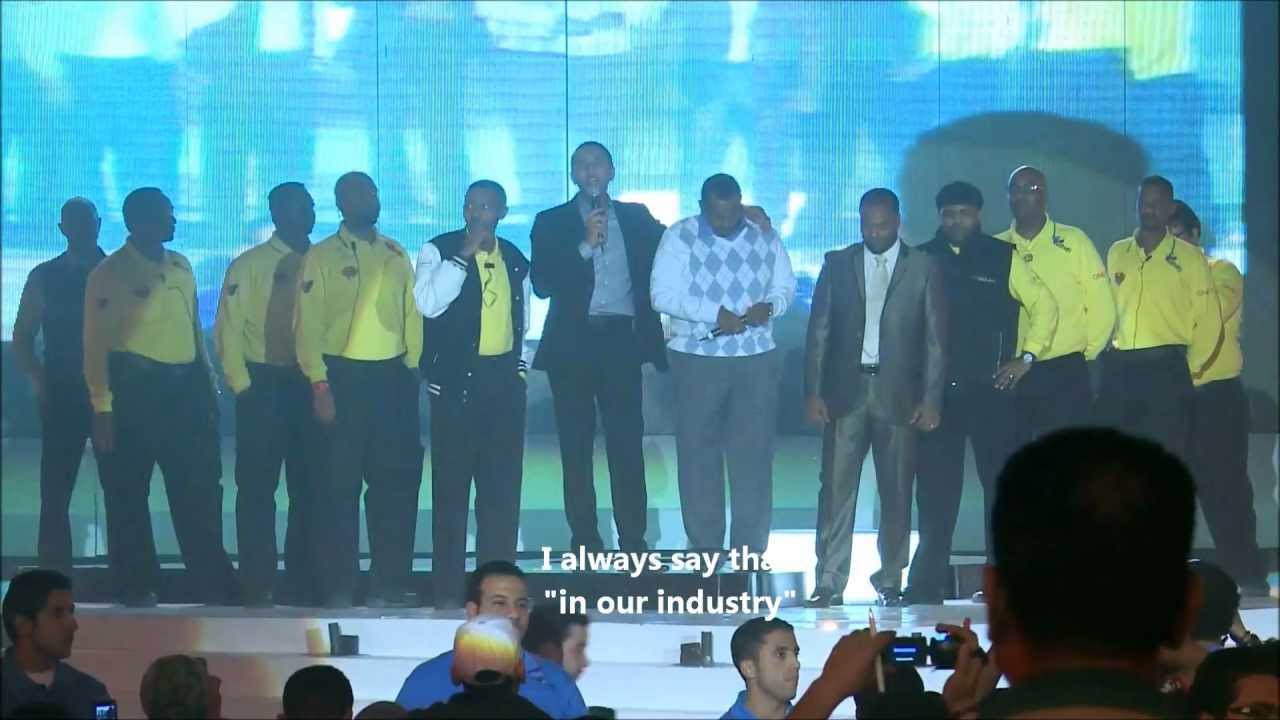 VP Adly Hassan in P.Con Egypt 2012 sharing The Vision Pathfinders Success Story