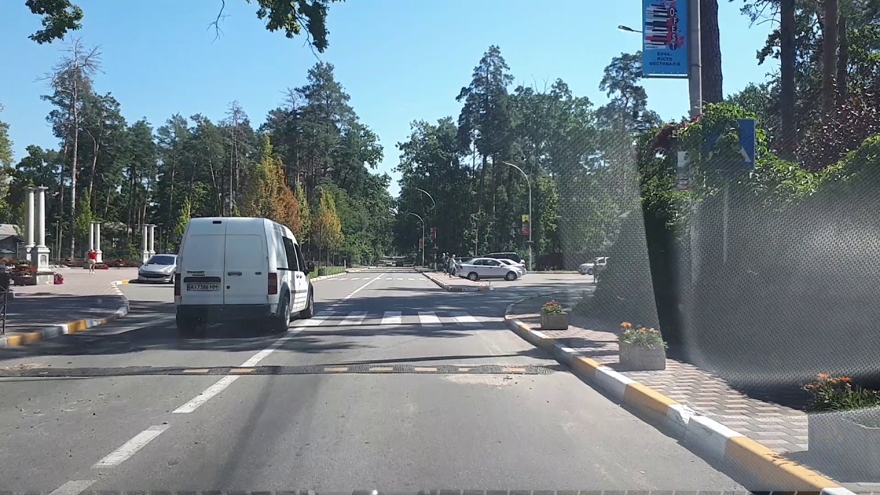 Вождение автомобиля по городу