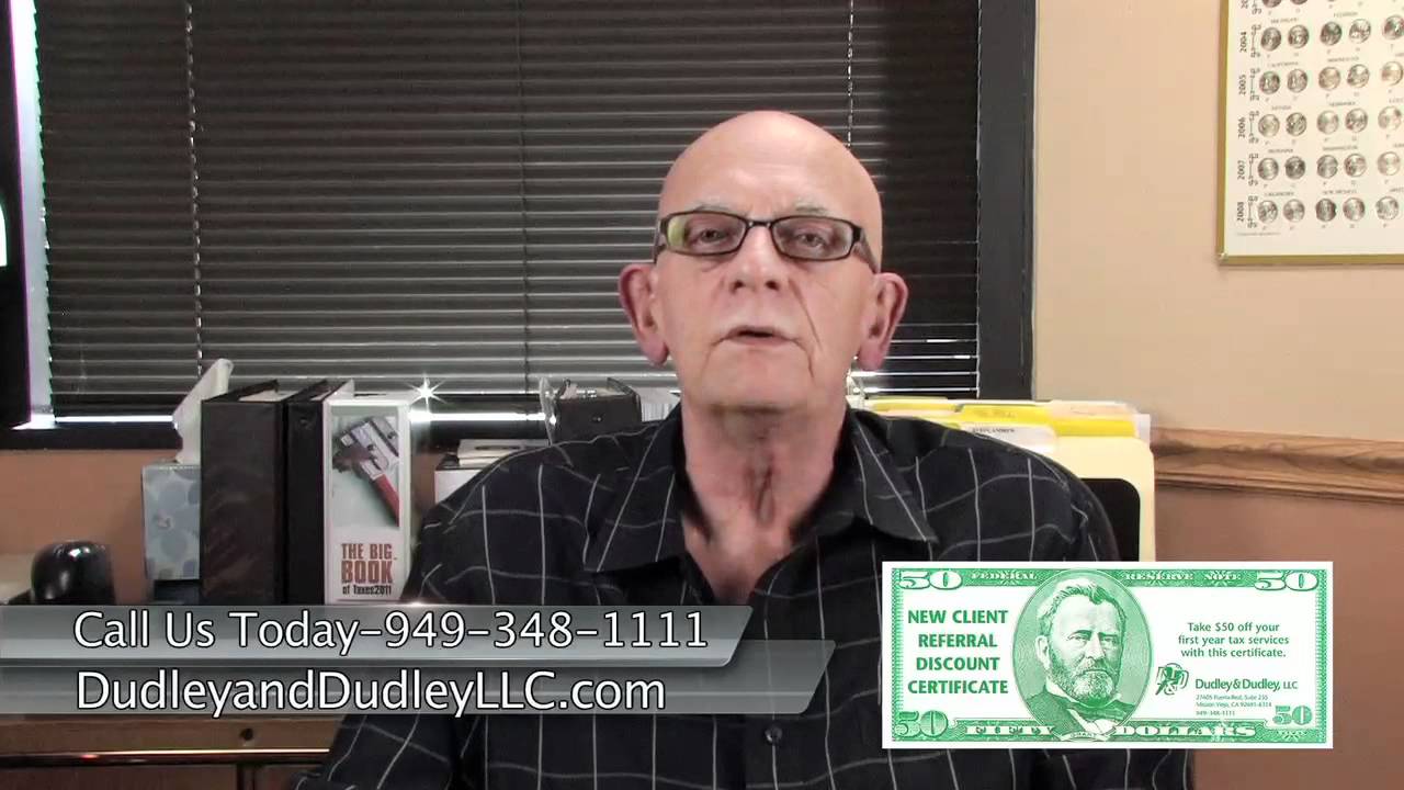 Dudley and Dudley Professional Tax Accountant in Orange County, Ca