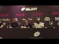 Pressekonferenz Frankfurt Galaxy vs. Fehérvár Enthroners