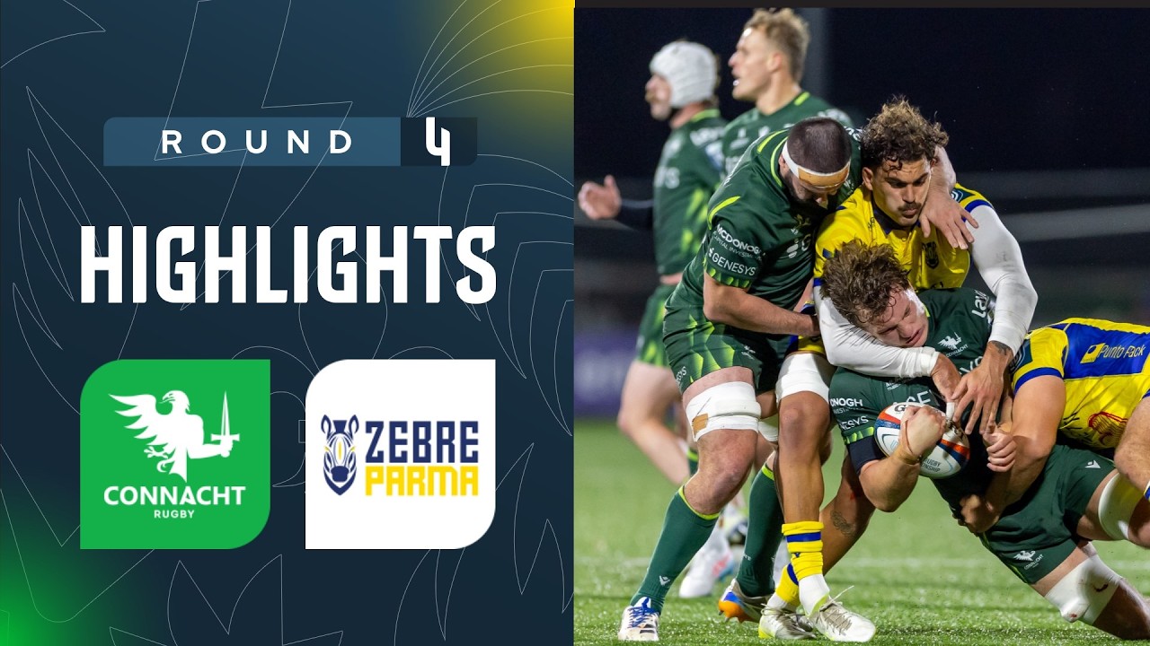 Connacht v Zebre Parma | Highlights | Round 4 | URC 2026/27