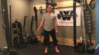 Circuit  Jumping Jacks, Cross Jacks, Side to Side Jacks