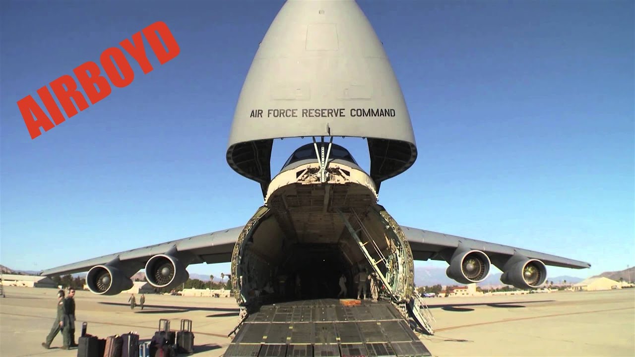C-5 Operations At March AFB - Hurricane Sandy Relief (2012)