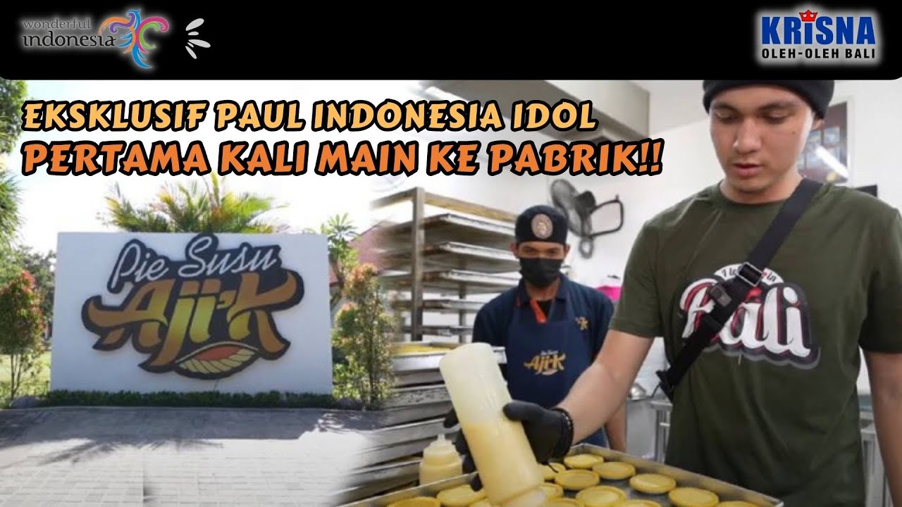 PAUL INDONESIAN IDOL BELAJAR BUAT PIE SUSU AJIK!!!