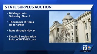 Alabama's state surplus property auction