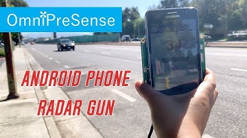 How to Turn an Android Phone into a Radar Gun (AN-012)