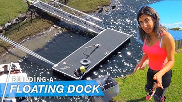 How to Build a Floating Dock with Superior Jetties | Pontoon/Jetty/Marina ⚓