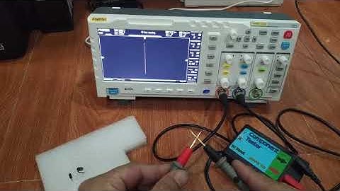 Component tester ใช้ต่อกับ Oscilloscope ทำงานซ่อมให้ง่ายและเร็วขึ้น