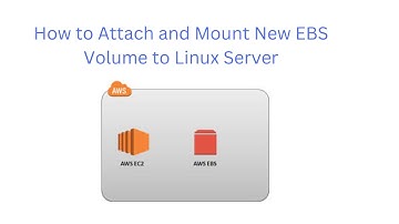 How to Attach AWS EBS Volume to AWS  EC2 Instance