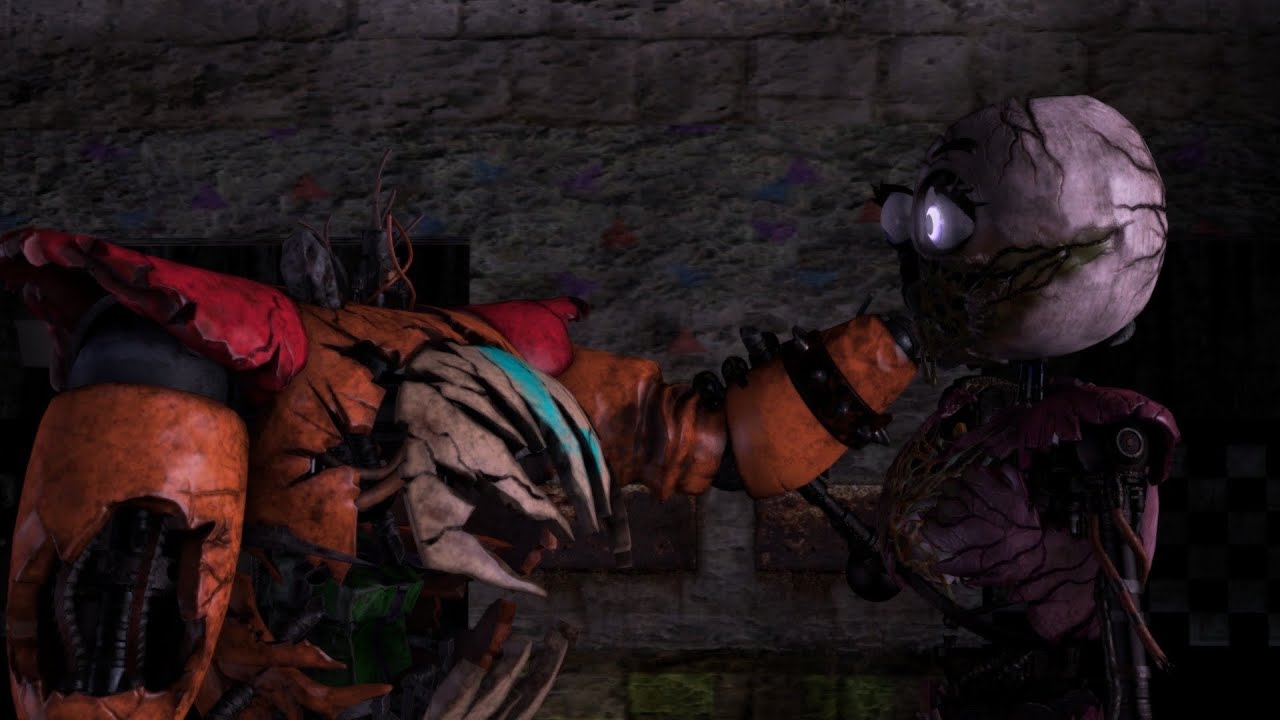 Chica Finds Her Friends