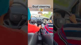 Dual steering car in India #modified #swift2022 #brezza2022 #carstunts #customcars #carmemes screenshot 4