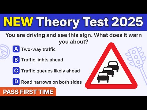 Theory Test 2025 UK | Latest DVSA Style Question & Answer (Pass Theory Test!) | PASS FIRST TIME