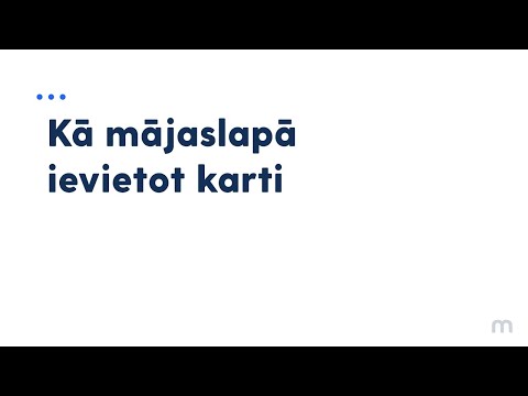 Video: Kā Ievietot Videoklipu Savā Lapā