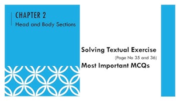 Std 10 Computer Chapter 2 Head and Body Sections in HTML - Textual Exercise and Most Important MCQs