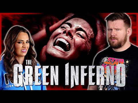 My wife watches THE GREEN INFERNO for the FIRST time || Movie Reaction