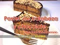 Pastel de calabaza con ganache de chocolate y café - especial Halloween